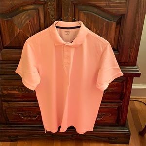 St. John’s bay pink short sleeve polo style shirt
